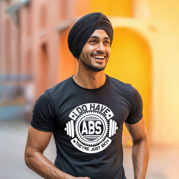 I Do Have Abs – Funny Gym  Regular Fit T-Shirt