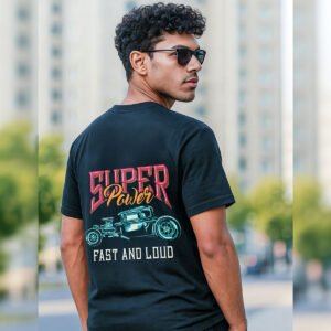 Super Power Hot Rod Regular Fit T-Shirt
