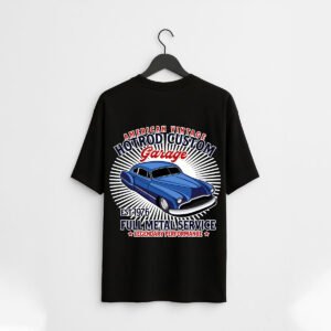 Hot Rod Custom Garage Graphic Regular Fit T-Shirt