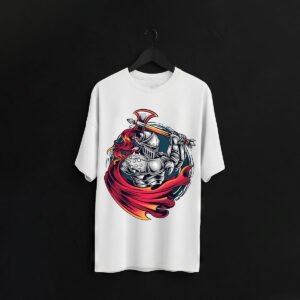 Samurai Rage Oversized T-Shirt