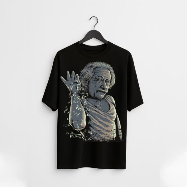 Einstein Swag Street Graphic Regular Fit T-Shirt – Cotton Lycra - Image 2