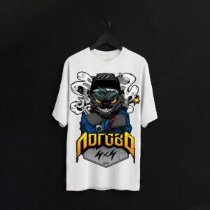 Rogue Smoke Monster Graphic Regular Fit T-Shirt – Cotton Lycra