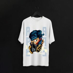 Masked Street Rebel Graphic Regular Fit T-Shirt