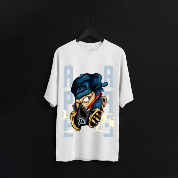 Masked Street Rebel Graphic Regular Fit T-Shirt