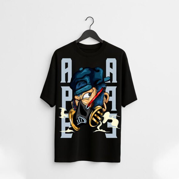 Masked Street Rebel Graphic Regular Fit T-Shirt - Image 2