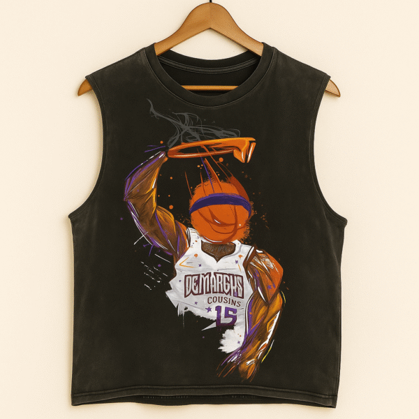 DeMarcus Cousins Basketball Graphic Sleeveless T-Shirt