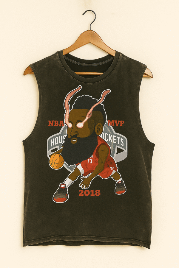James Harden MVP 2018 Sleeveless Basketball Graphic T-Shirt